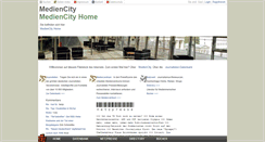 Desktop Screenshot of mediencity.de