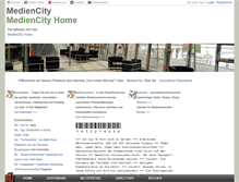 Tablet Screenshot of mediencity.de